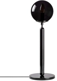 Φωτιστικό Επιτραπέζιο King 942FLG1810 18x18x52cm 1xE14 40W Black Opviq