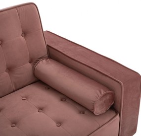 Καναπές - Κρεβάτι Salvador Βελούδο Σάπιο Μήλο 223x90x80Y εκ. 223x90x80 εκ.