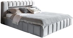 Επενδυμένο κρεβάτι Mercy-Gkri Anoixto-140 x 200 - 162.00Χ232.00Χ90.00cm