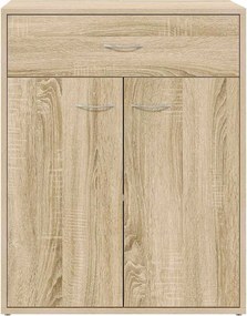 vidaXL Ντουλάπι Sonoma Δρυς 60 x 30 x 75 εκ. από Επεξ. Ξύλο