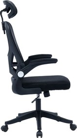 Καρέκλα γραφείου διευθυντή Anthony pakoworld mesh μαύρο