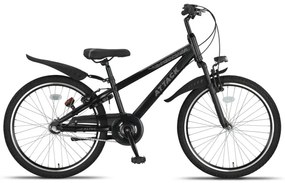 Attack MTB 24 Inch Junior 3SP Rim Brakes BlackAltec