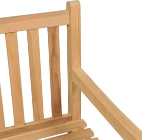 vidaXL Παγκάκι Κήπου 228 εκ. από Μασίφ Ξύλο Teak