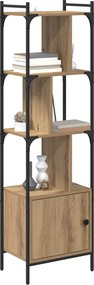 VidaXL Βιβλιοθήκη 6 επιπέδων 44,5 x 30 x 154,5 εκ. Επεξεργασμένο Ξύλο