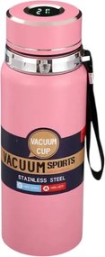 Φορητό παγούρι-θερμός - 600ml - 168440 - Pink