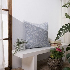 Μαξιλαροθήκη Διακοσμητική Padova 05 Blue Teoran 50X50 Cotton-Polyester