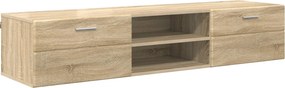 vidaXL Ξύλινο Ντουλάπι Δρύς Sonoma 150 x 39 x 30 εκ Επεξεργασμένο ξύλο