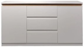 Μπουφές Chiemo pakoworld σε φυσική απόχρωση 160x40x93.6εκ