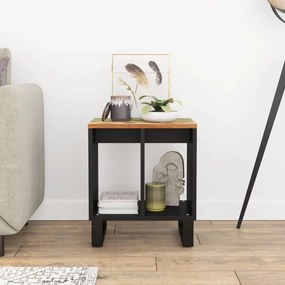 vidaXL Βοηθητικό Τραπέζι 40x31x46 εκ. Μασίφ Ανακυκλ. &amp; Επεξ. Ξύλο