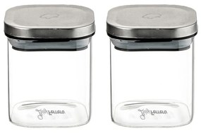 Luigi Ferrero Rome FR-8235 Βάζο σετ 2 τμχ Διάφανο 350ml