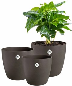 Σετ από Γλάστρες Elho Πλαστική ύλη Στρόγγυλο 3 Τεμάχια