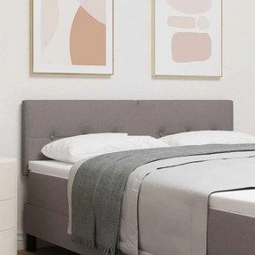 vidaXL Κεφαλάρι με κεφαλάρι Taupe 160 cm Τεχνητό Δέρμα