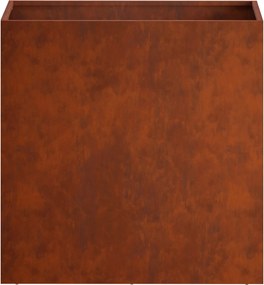vidaXL Γλάστρα Κήπου Σκ rusty 50 x 30 x 50 cm