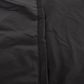 Κάλυμμα Επίπλων Κήπου Μαύρο 315x180x74 εκ. 420D Ύφασμα Oxford - Μαύρο