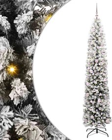 vidaXL Τεχνητό Χριστουγεννιάτικο Δέντρο με 300 LED Πράσινο 210 cm