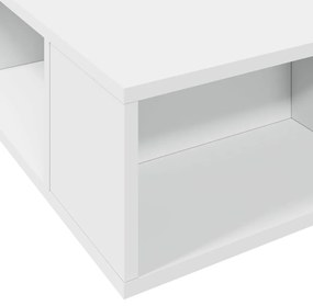 vidaXL Πλαίσιο Κρεβατιού Λευκό 120 x 200 εκ. Επεξεργ. Ξύλο