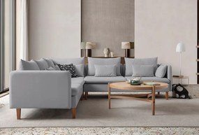 Corner Sofa Flexy L - Grey Grey