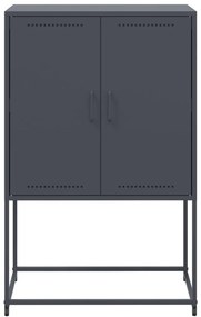 vidaXL Ντουλάπι Ανθρακί 68,5x38,5x107 εκ. από Ατσάλι
