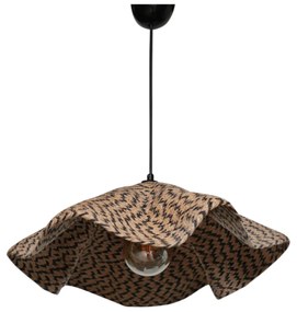 Intrahome ΦΩΤΙΣΤΙΚΟ ΟΡΟΦΗΣ ΚΡΕΜΑΣΤΟ ΜΠΕΖ ΜΑΥΡΟ .01 Φ44x54 εκ. intraho-1645714
