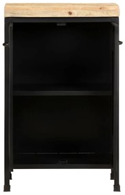 vidaXL Ντουλάπι 47 x 35 x 76 εκ. από Ακατέργαστο Ξύλο Μάνγκο