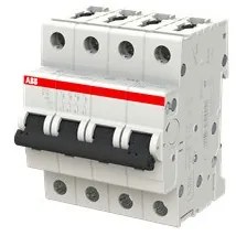 Αυτόματη Ασφάλεια S204-C4 Γκρι 4A Καμπύλη C 6kA S200 24782 ΑΒΒ 24782
