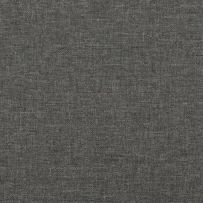 Πλαίσιο Κρεβατιού Σκούρο Γκρι 180x200 εκ. Υφασμάτινο - Γκρι