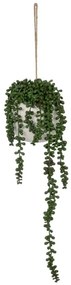 Τεχνητό Κρεμαστό Φυτό Lover's Tears 20628 16x16x50cm Green GloboStar Πολυαιθυλένιο