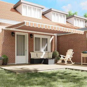 vidaXL Σκηνίτσα Αναδιπλούμενη Πολύχρωμο 450 x 300 εκ ύφασμα