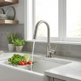 Tema MF 8910 Inox Matt – Μπαταρία Κουζίνας με Ντους