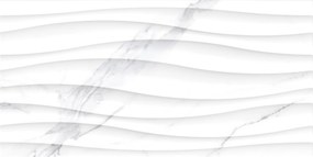 Keros Livorno Wave Gris Brillo 30x60 - Πλακάκι μπάνιου
