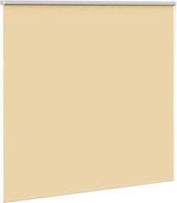 vidaXL Roller Blind Blackout Μπεζ 150x130 cm Πλάτος υφάσματος 146,6cm