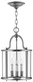 Κρεμαστό Φωτιστικό Οροφής 4xE14 Φ30cm Gentry Elstead Lighting-HK-GENTRY-P-M-PW-Ασημί HK-GENTRY-P-M-PW
