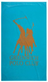 GREENWICH POLO CLUB ΠΕΤΣΕΤΑ ΘΑΛΑΣΣΗΣ 90Χ170 3785 ΤΥΡΚΟΥΑΖ