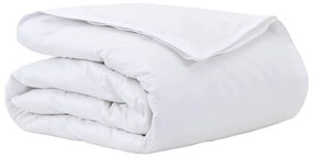 vidaXL Κουβέρτα 2 σε 1 Λευκό 155 x 200 εκ. Φτερό