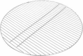 vidaXL Σχάρα μπάρμπεκιου Ασημί 60 x 60 cm Ανοξείδωτο ατσάλι
