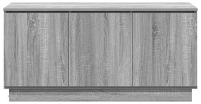vidaXL Έπιπλο Τηλεόρασης  Γκρι Σονομα 100x38x49 εκ. Επεξεργασμένο Ξύλο