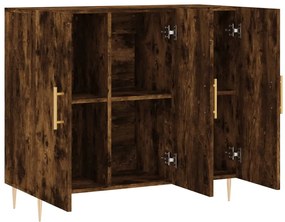 vidaXL Ντουλάπι Καπνιστή Δρυς 90x34x80 εκ. Επεξεργασμένο Ξύλο