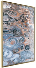 Αφίσα - Surface of the Unknown Planet III - 30x45 - Χρυσό - Χωρίς πασπαρτού