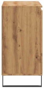 vidaXL Μπουφές Δρυς τεχνίτης 101,5 x 35 x 70 εκ. από Επεξεργασμένο Ξύλο