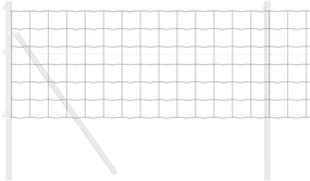 vidaXL Euro Fence Γκρι 0.6x10 μ. Σίδηρος
