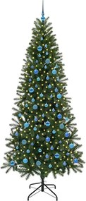 vidaXL Τεχνητό Χριστουγεννιάτικο Δέντρο Πράσινο 240 cm ΠΕ και PVC