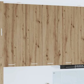 vidaXL Κρεμαστό ντουλάπι με αποθήκευση Artisan Oak 60 x 31 x 100 εκ.