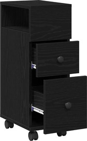 vidaXL Σετ Επίπλων Μπάνιου 33 x 23 x 65 εκ. Επεξεργασμένο ξύλο
