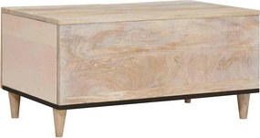 vidaXL Τραπεζάκι σαλονιού Λευκό 100 x 54 x 40 εκ Επεξεργασμένο Ξύλο