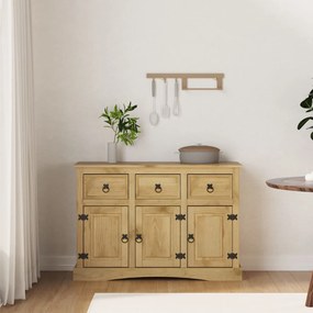 vidaXL Μπουφές Μεξικ. Στιλ Corona 132x43x78 εκ. Ξύλο Πεύκου