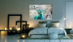 Πίνακας - Green Deer 90x60