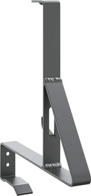 vidaXL Υποστήριξη Φράχτη Χιονιού Ανθρακί 29,5 x 3 x 34,5 εκ Ατσάλι