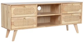 Τηλεόραση DKD Home Decor Φυσικό Μέταλλο ξύλο καουτσούκ 120 x 30 x 48 cm