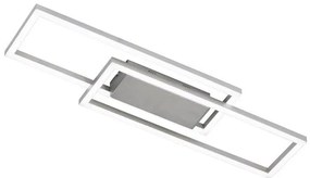 Πλαφονιέρα Φωτιστικό Οροφής LED 22W Seth Αλουμίνιο-Λευκό 2700-6500K 21378 Fischer Honsel-21378-Αλουμίνιο 21378