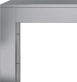 vidaXL Ράφι Καυσόξυλων 60x40x80 εκ. Γαλβανιζέ Ατσάλι